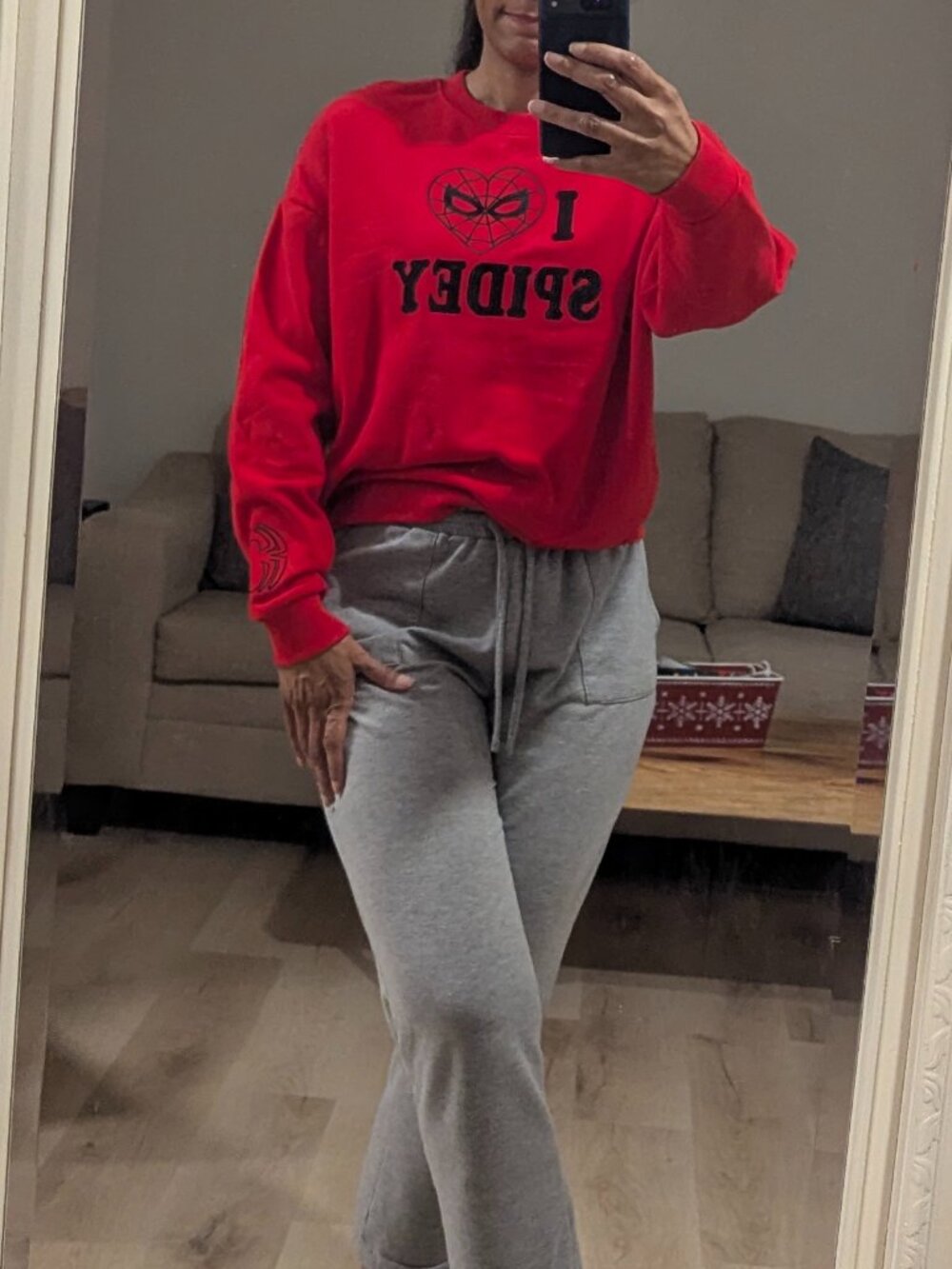 Marvel 'I Love Spidey' Sweatshirt